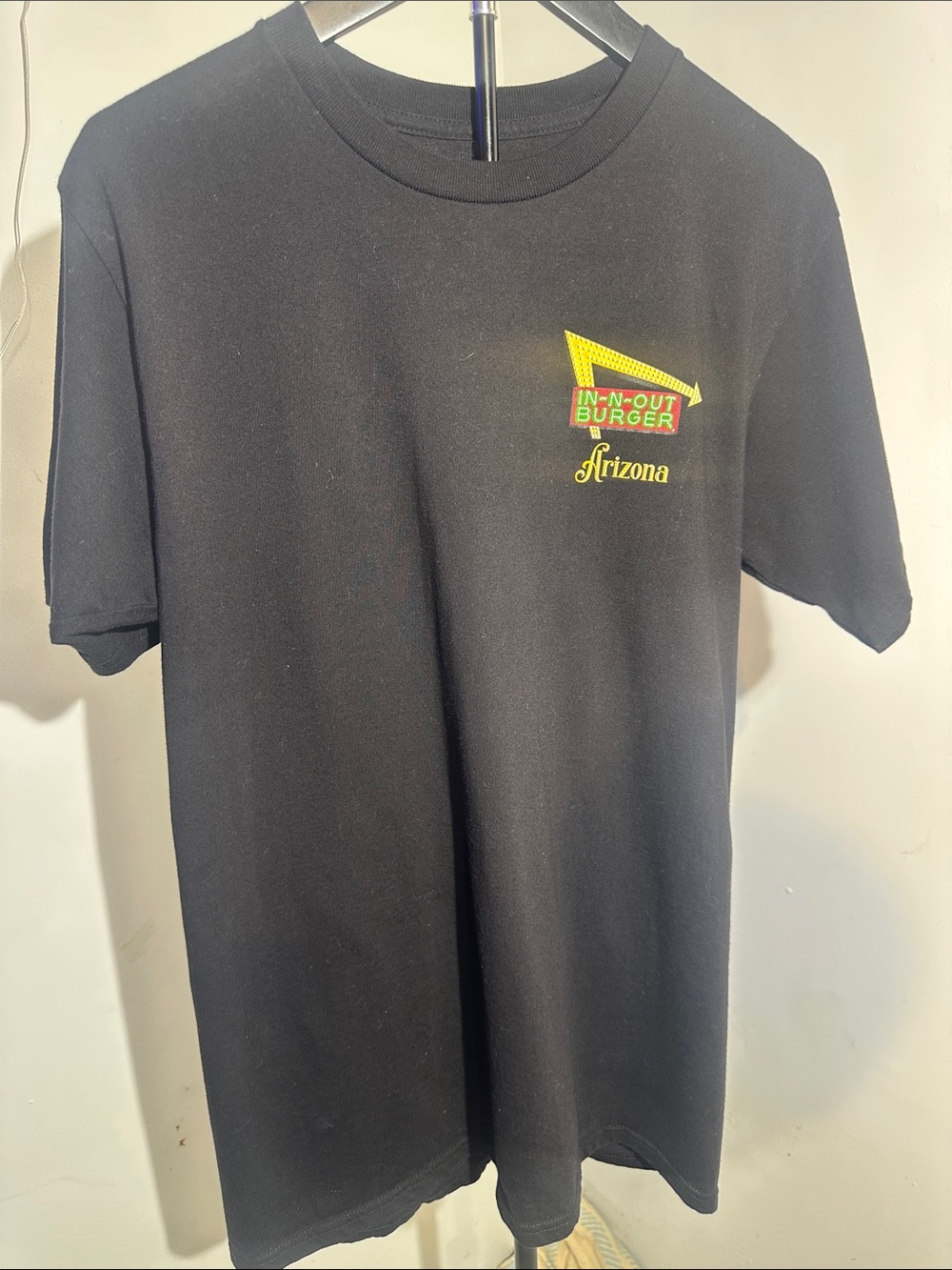 Arizona x In-N-Out Black Short Sleeve Logo Tee